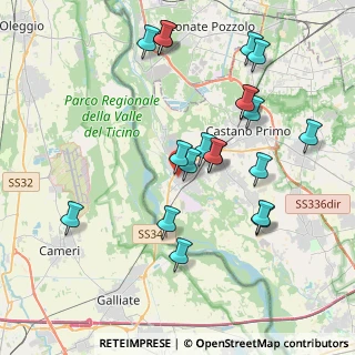 Mappa Via dei Frati, 20029 Turbigo MI, Italia (4.034)
