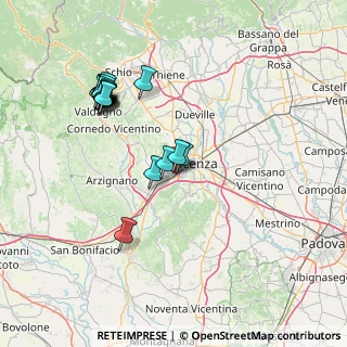 Mappa Via F. Filzi, 36051 Creazzo VI, Italia (15.839)