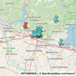 Mappa Via Inganni Angelo, 25121 Brescia BS, Italia (6.86909)
