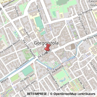 Mappa Via Italia, 43, 20064 Gorgonzola, Milano (Lombardia)