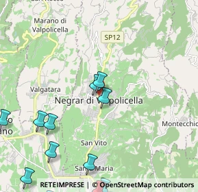 Mappa Via San Martino, 37024 Negrar VR, Italia (2.89333)