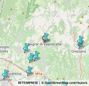 Mappa Via San Martino, 37024 Negrar VR, Italia (6.52462)