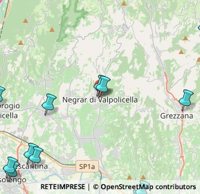 Mappa Via San Martino, 37024 Negrar VR, Italia (6.75667)
