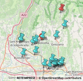 Mappa Via San Martino, 37024 Negrar VR, Italia (8.802)