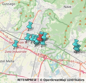 Mappa Viale Duca D'Aosta, 25124 Brescia BS, Italia (2.84143)