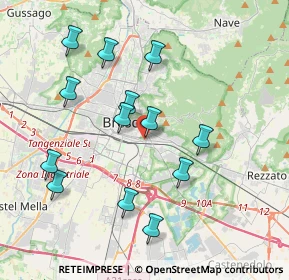 Mappa Viale Duca D'Aosta, 25124 Brescia BS, Italia (3.81462)