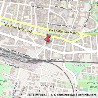 Mappa Via Carlo Zima, 5, 25121 Brescia, Brescia (Lombardia)
