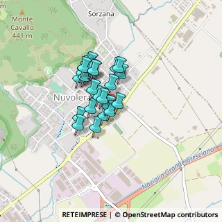 Mappa Via San Francesco, 25080 Nuvolera BS, Italia (0.28462)