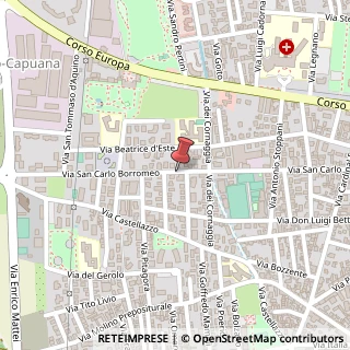 Mappa Via San Carlo, 113/B, 20017 Rho, Milano (Lombardia)
