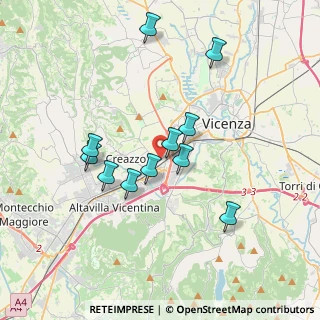 Mappa Via Ponte Storto, 36100 Creazzo VI, Italia (3.28)