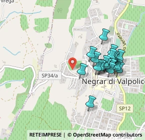 Mappa Via Jago di Sotto, 37024 Negrar VR, Italia (0.4475)