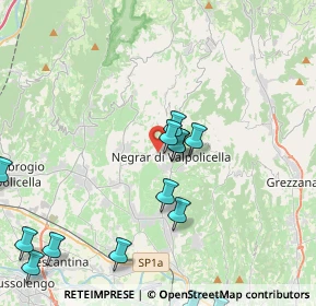 Mappa Via Jago di Sotto, 37024 Negrar VR, Italia (4.895)