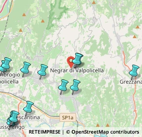 Mappa Via Jago di Sotto, 37024 Negrar VR, Italia (6.48824)