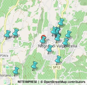 Mappa Via Jago di Sotto, 37024 Negrar VR, Italia (0.926)