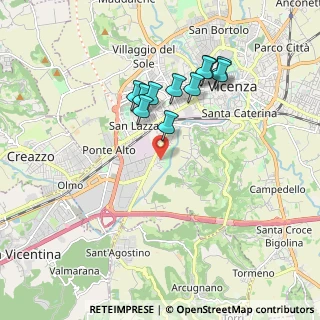 Mappa Via L. Malvezzi, 36100 Vicenza VI, Italia (1.64273)