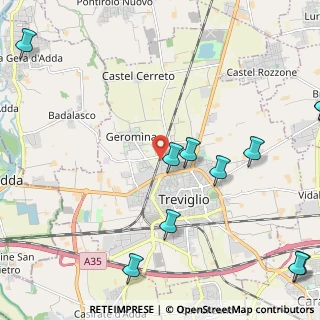 Mappa Via Pigafetta, 24047 Treviglio BG, Italia (3.08182)