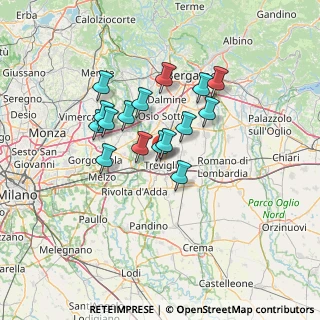 Mappa Via Pigafetta, 24047 Treviglio BG, Italia (10.62)