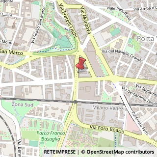 Mappa Via Luigi Cadorna, 9, 25121 Brescia, Brescia (Lombardia)