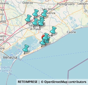 Mappa Via Paolo Veronese, 30016 Jesolo VE, Italia (10.69167)