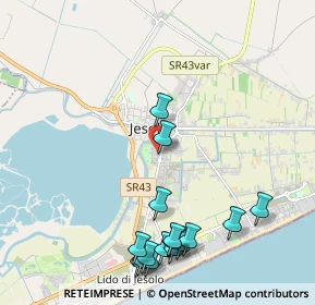 Mappa Via Paolo Veronese, 30016 Jesolo VE, Italia (2.47438)