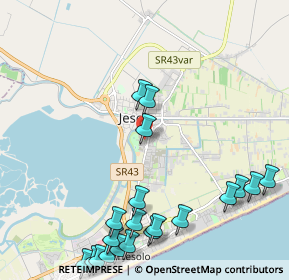 Mappa Via Paolo Veronese, 30016 Jesolo VE, Italia (2.7955)