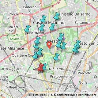 Mappa Laghetto, 20091 Bresso MI, Italia (1.7215)