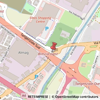 Mappa Via Vittorio Emanuele II, 43, 25030 Roncadelle, Brescia (Lombardia)