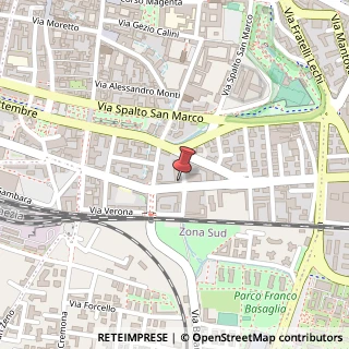 Mappa Via Armando Diaz, 13, 25124 Brescia, Brescia (Lombardia)