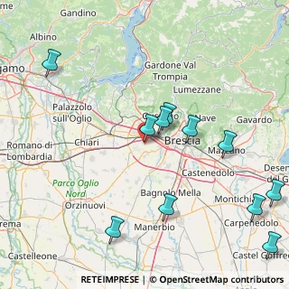 Mappa Via Finiletti, 25039 Torbole Casaglia BS, Italia (19.61636)