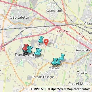 Mappa Via Finiletti, 25039 Torbole Casaglia BS, Italia (1.929)