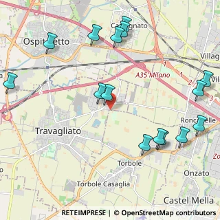 Mappa Via Finiletti, 25039 Torbole Casaglia BS, Italia (2.61467)