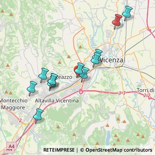 Mappa Via Petrarca, 36051 Vicenza VI, Italia (3.8875)