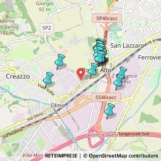 Mappa 36100 Creazzo VI, Italia (0.736)