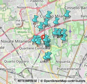 Mappa Via Pesaro, 20161 Milano MI, Italia (1.30316)