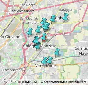 Mappa Via Negrinelli, 20093 Cologno Monzese MI, Italia (1.314)