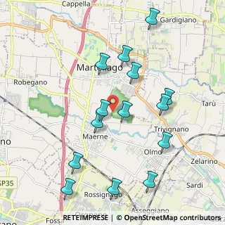 Mappa 30030 Martellago VE, Italia (2.11643)