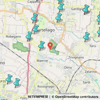 Mappa 30030 Martellago VE, Italia (3.49063)