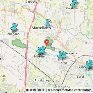 Mappa 30030 Martellago VE, Italia (2.86154)