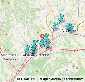Mappa Via Don Giovanni Minzoni, 36051 Creazzo VI, Italia (3)