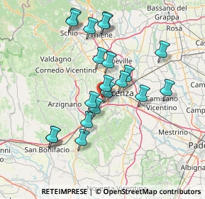 Mappa Via Don Giovanni Minzoni, 36051 Creazzo VI, Italia (13.4645)