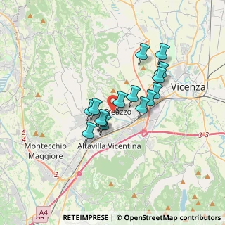 Mappa Vicolo Giorgione, 36051 Creazzo VI, Italia (2.59133)