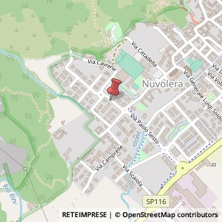Mappa Via alcide de gasperi 3, 25080 Nuvolera, Brescia (Lombardia)