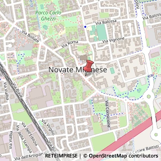 Mappa Via G. Matteotti, 3, 20026 Novate Milanese, Milano (Lombardia)