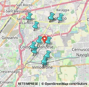 Mappa Via C.A. dalla Chiesa, 20093 Cologno Monzese MI, Italia (1.57)