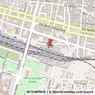 Mappa Via Lattanzio Gambara, 40, 25121 Brescia, Brescia (Lombardia)
