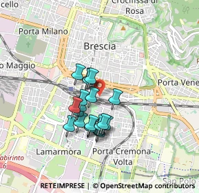 Mappa Via Gambara n 34 Palagiustizia ?, 25121 Brescia BS, Italia (0.6465)