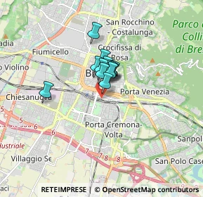 Mappa Via Gambara n 34 Palagiustizia ?, 25121 Brescia BS, Italia (0.90417)