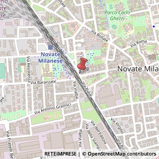 Mappa Via Vittorio Veneto, 2, 20026 Novate Milanese, Milano (Lombardia)