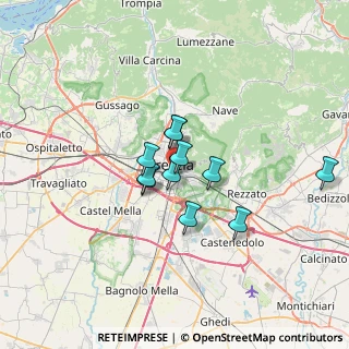 Mappa Via Giovanni Bruni, 25121 Brescia BS, Italia (4.60182)