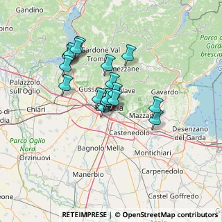 Mappa Via Giovanni Bruni, 25121 Brescia BS, Italia (10.87105)